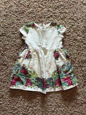Palava floral toddler dress